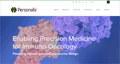 Desktop Screenshot of personalis.com